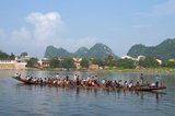 Guilin's Dragon Boat Festival is held on the fifth day of the fifth month (May) of the Chinese lunar calendar every 3 years. The festival was originally held in memory of the great Chinese poet, Quyuan.<br/><br/>

The name Guilin means ‘Cassia Woods’ and is named after the osmanthus (cassia) blossoms that bloom throughout the autumn period.<br/><br/>

Guilin is the scene of China’s most famous landscapes, inspiring thousands of paintings over many centuries. The ‘finest mountains and rivers under heaven’ are so inspiring that poets, artists and tourists have made this China’s number one natural attraction.