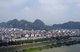 China: Eastern Guilin towards Seven Star Park from Fubo Shan (Wave-Subduing Hill), Guilin, Guangxi Province