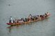 China: Dragon boat and its crew on the Li River, Guilin, Guangxi Province